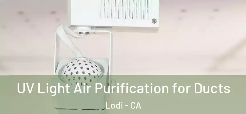  UV Light Air Purification for Ducts Lodi - CA